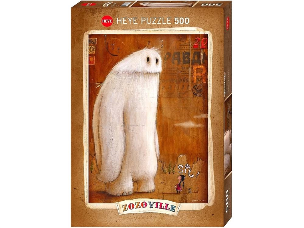 Zozoville, Sit! 500Pc/Product Detail/Jigsaw Puzzles