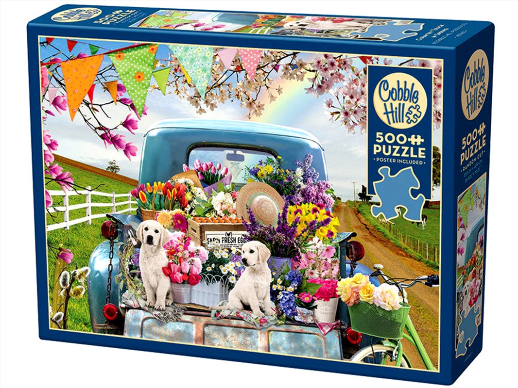 Country Truck In Spring 500Pc/Product Detail/Jigsaw Puzzles