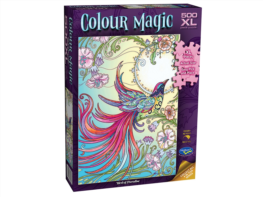 Colour Magic Bird O/Pdc.500Pxl/Product Detail/Jigsaw Puzzles