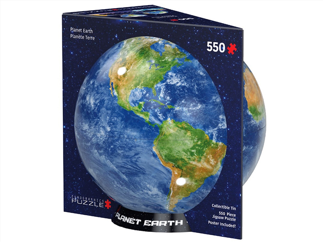 Planet Earth 550Pc Globe Tin/Product Detail/Jigsaw Puzzles