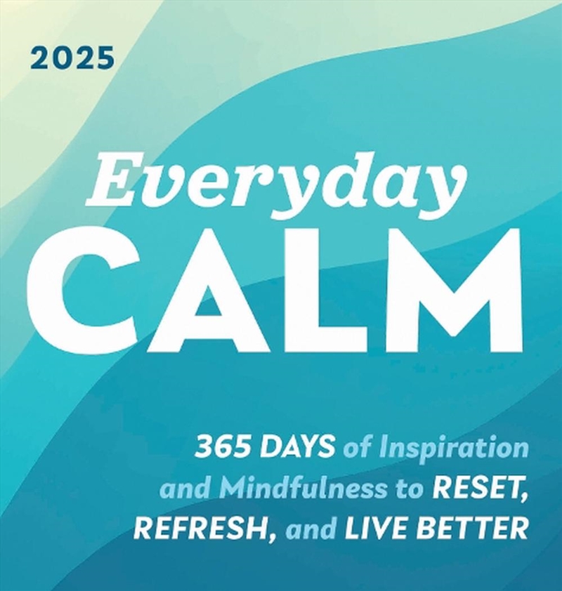 2025 Everyday Calm Boxed Calendar/Product Detail/Calendars & Diaries