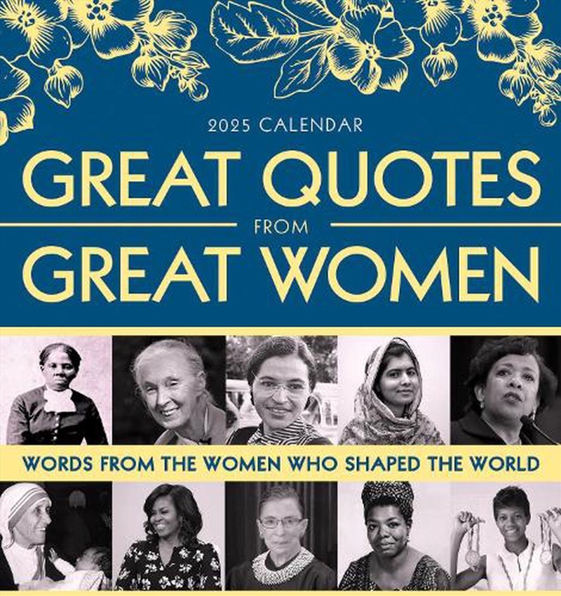 2025 Great Quotes From Great Women Boxed Calendar/Product Detail/Calendars & Diaries