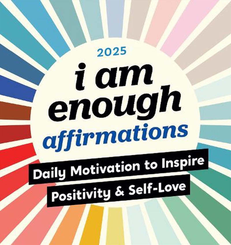 2025 I Am Enough Affirmations Boxed Calendar/Product Detail/Calendars & Diaries