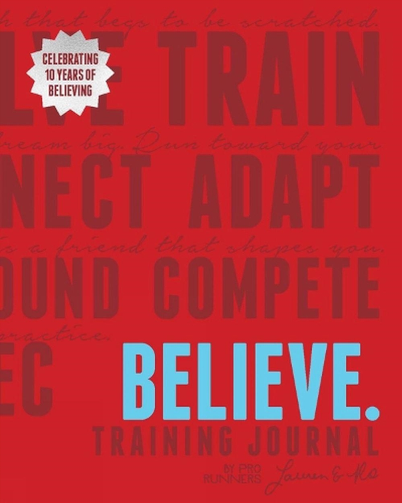 Believe Training Journal/Product Detail/Notebooks & Journals