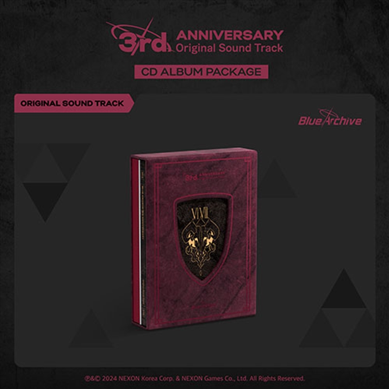 Blue Archive 3rd Anniversary Ost [cd Album Package]/Product Detail/World