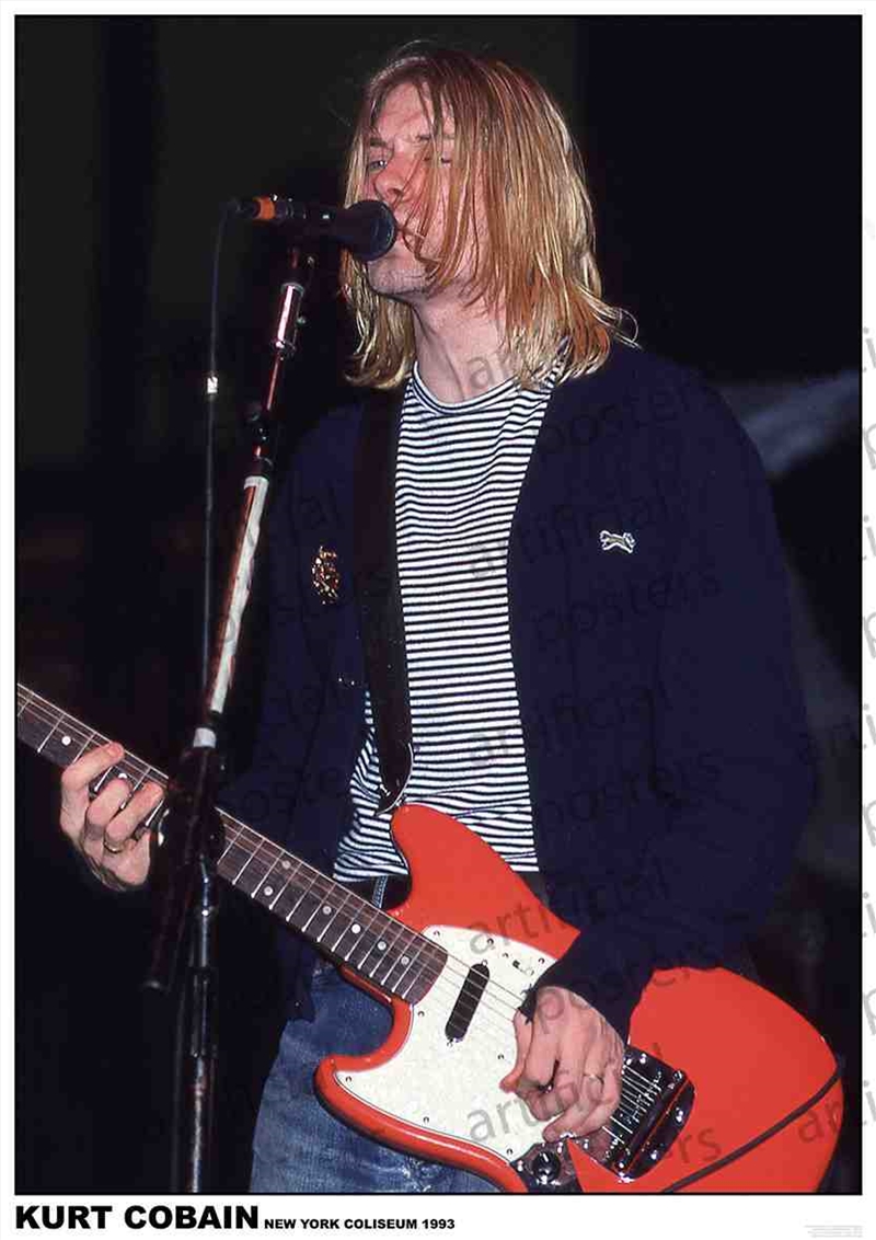 Kurt Cobain - New York 1993 - Euro Poster/Product Detail/Posters & Prints