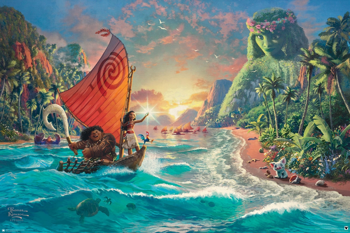 Thomas Kinkade - Moana - Reg Poster/Product Detail/Posters & Prints