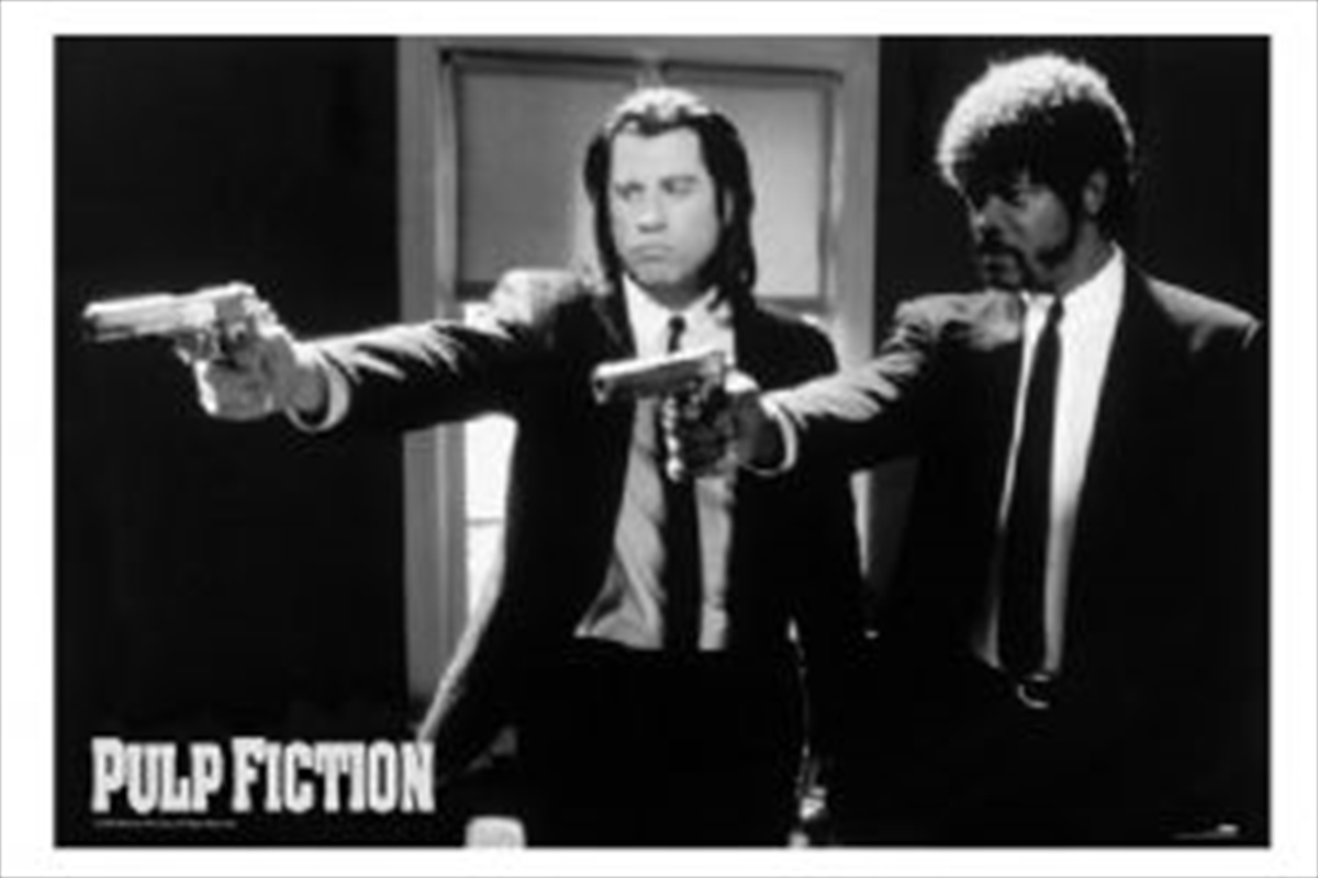 Pulp Fiction - B & W Guns/Product Detail/Posters & Prints