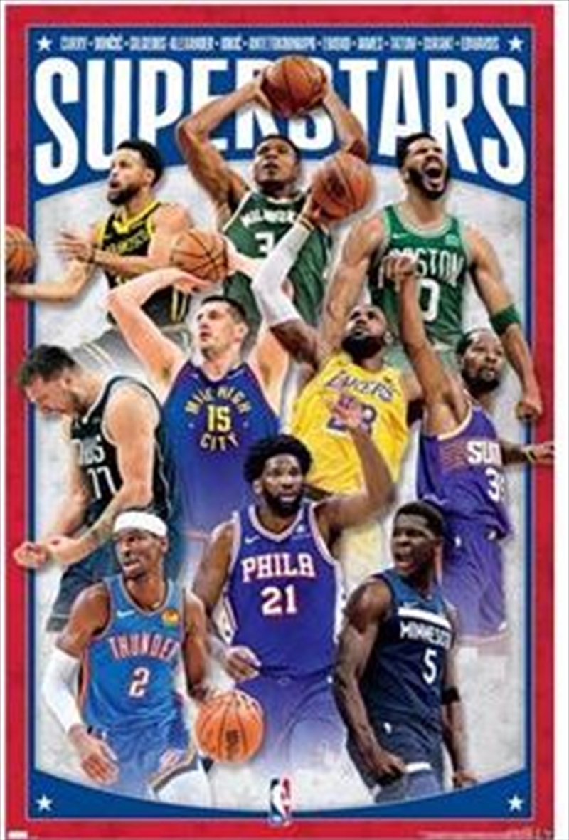 NBA League - Superstars 24 - Reg Poster/Product Detail/Posters & Prints