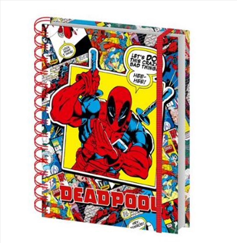 Deadpool - Comic - A5 Wiro Notebook/Product Detail/Notebooks & Journals