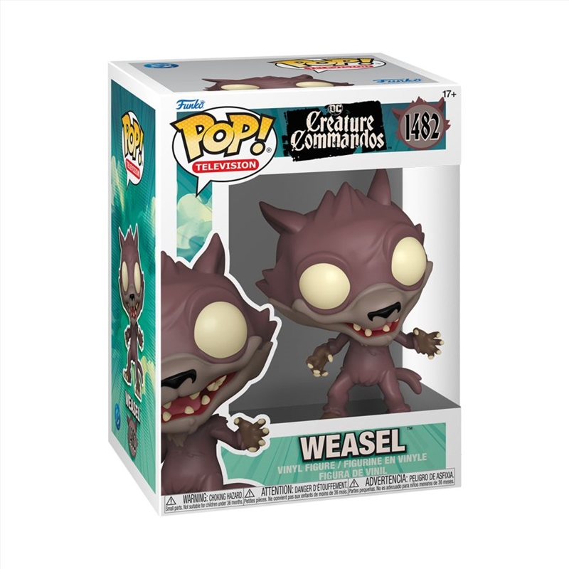 Creature Commandos - Weasel Pop! Vinyl/Product Detail/TV