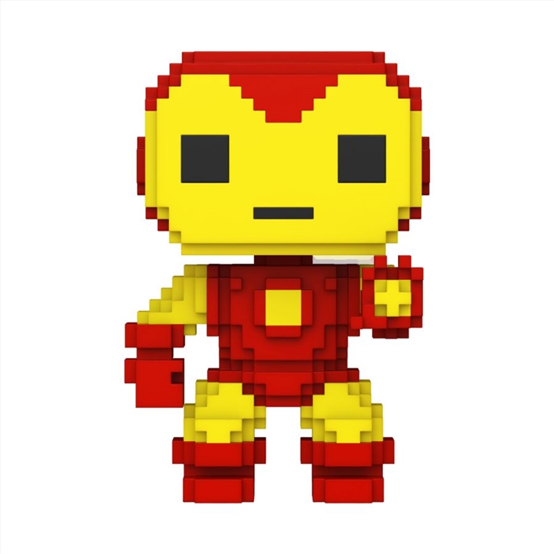 Marvel Comics: 8-Bit - Iron Man 8-Bit US Exclusive Pop! Vinyl [RS]/Product Detail/Standard Pop Vinyl