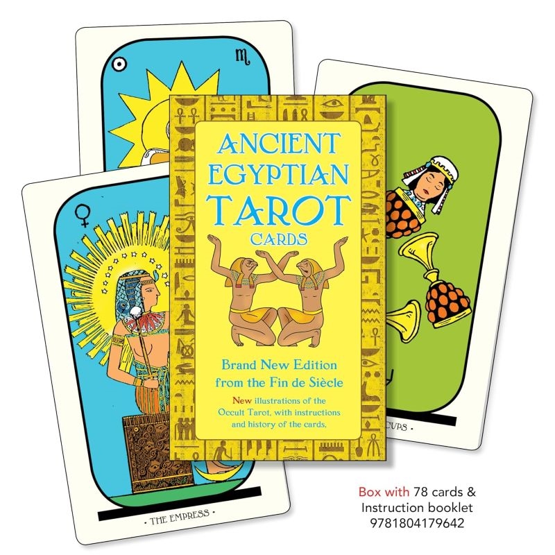 Ancient Egyptian Tarot Card Pack - 78 Cards + Instruction Booklet/Product Detail/Tarot & Astrology