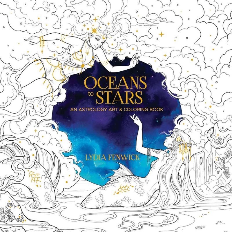 Oceans to Stars - An Astrology Art & Coloring Book/Product Detail/Crafts & Handiwork