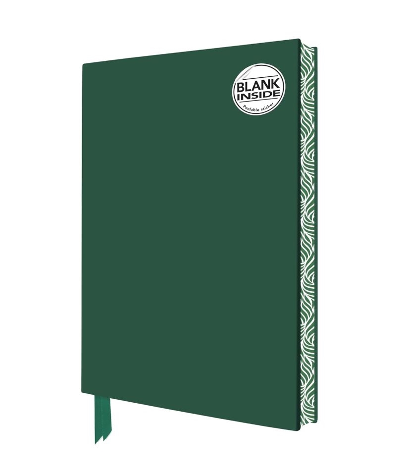 Blank Artisan Art Notebook - Racing Green/Product Detail/Notebooks & Journals