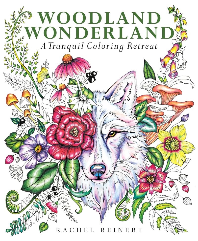 Woodland Wonderland - A Tranquil Coloring Retreat/Product Detail/Crafts & Handiwork