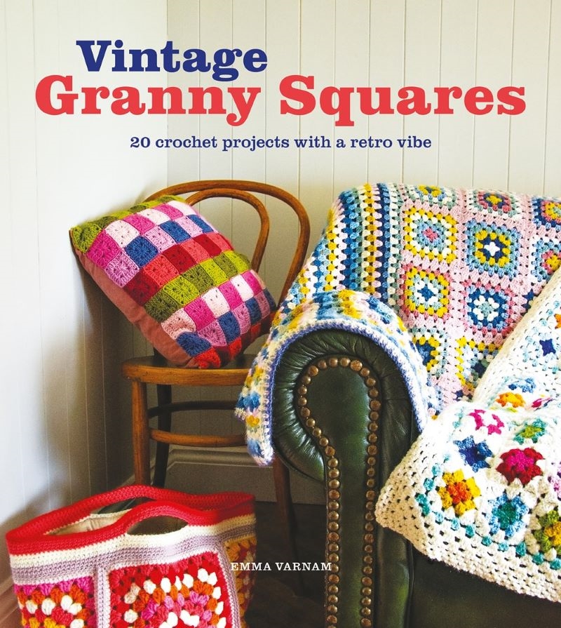 Vintage Granny Squares - 20 Crochet Projects with a Retro Vibe/Product Detail/Crafts & Handiwork