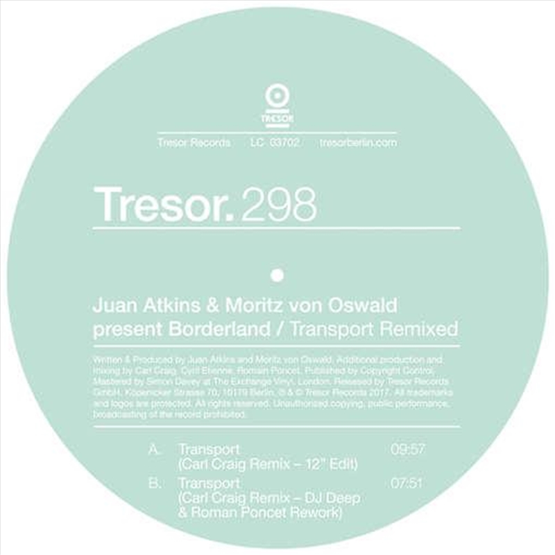 Transport Remixed (2024 Repress)/Product Detail/Dance