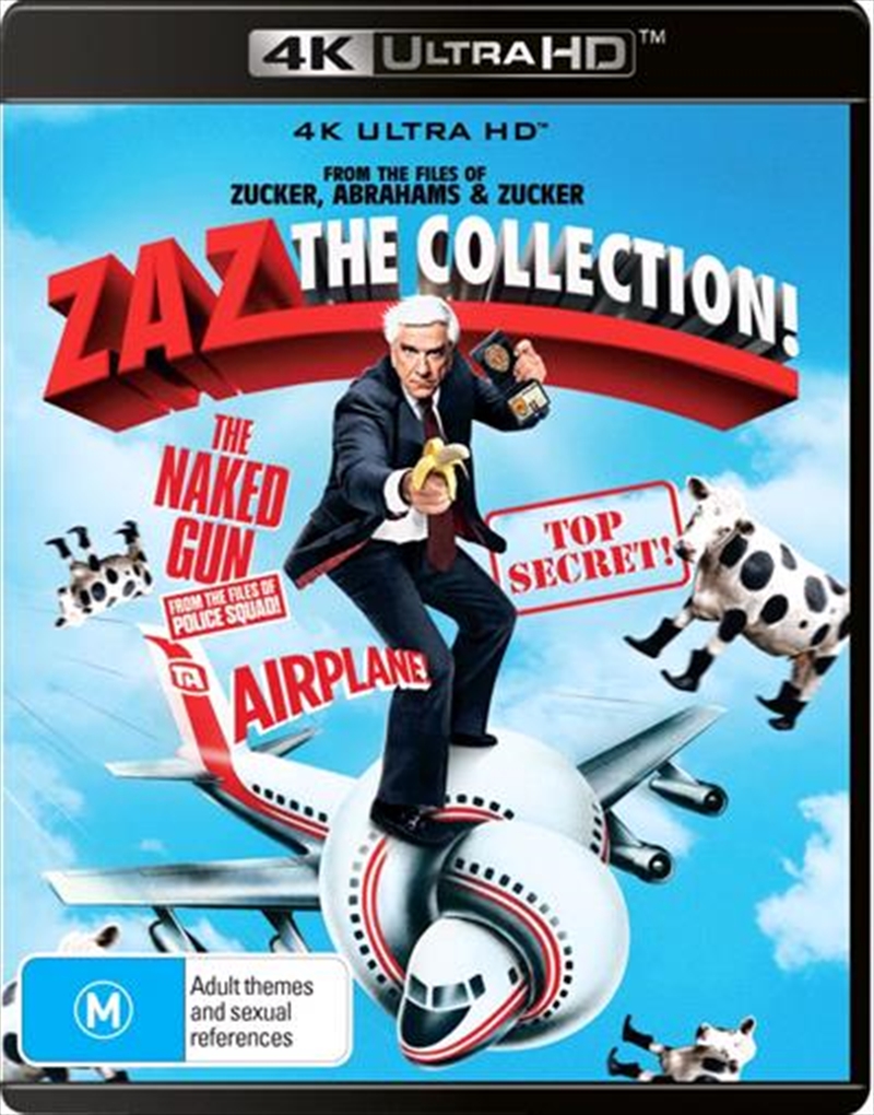 Airplane! / Top Secret! / The Naked Gun - From The Files Of Police Squad!  UHD - ZAZ - The Collecti/Product Detail/Comedy