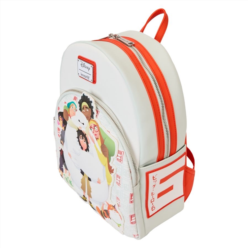 Loungefly Big Hero 6 - 10th Anniversary Baymax Gang Mini Backpack/Product Detail/Bags