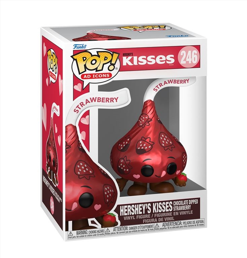 Hershey's - Strawberries N Crème Valentines Kiss Pop! Vinyl/Product Detail/Standard Pop Vinyl