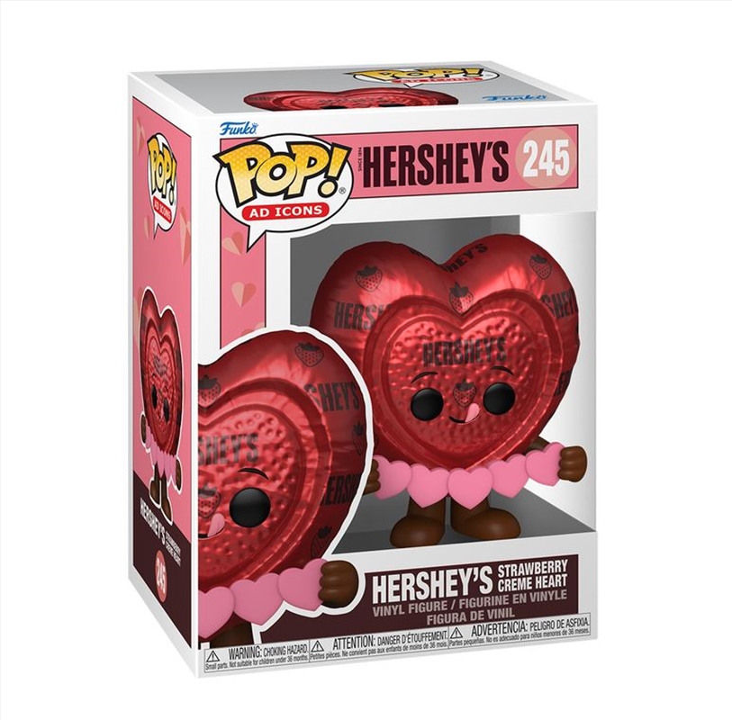 Hershey's - Strawberries N Crème Valentines Heart Pop! Vinyl/Product Detail/Standard Pop Vinyl