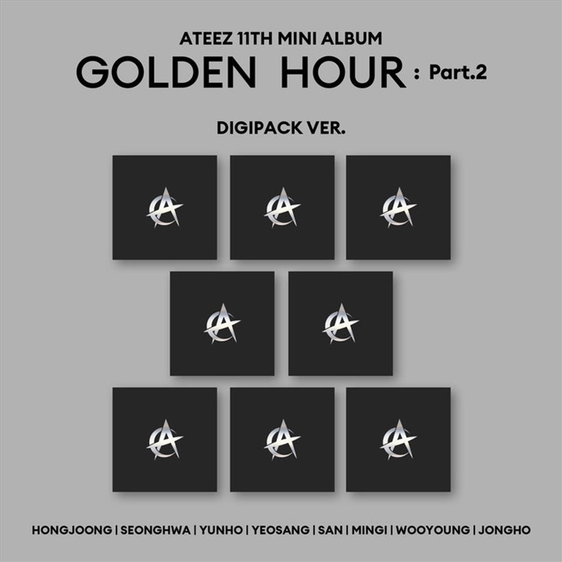 Ateez - Golden Hour : Part.2 11th Mini Album Toktoq Gift Digipack Set/Product Detail/World