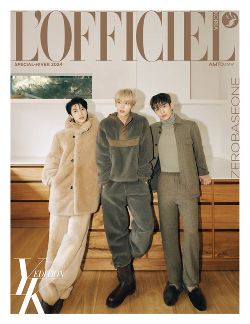 L'Officiel 2024 Winter Special Issue [C] (Cover : Zerobaseone)/Product Detail/KPOP Merch