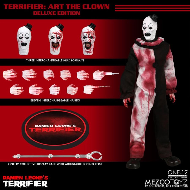 Terrifier - Art the Clown Deluxe ONE:12 Collective Figure/Product Detail/Figurines