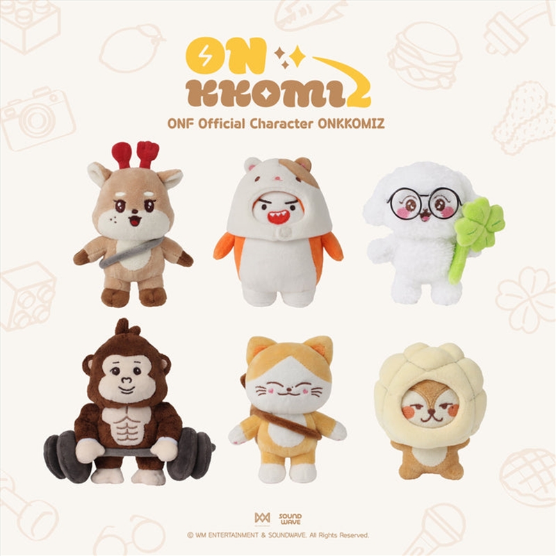 Onf - Onkkomiz Official Md Plush Doll Rohyummy/Product Detail/KPOP Merch