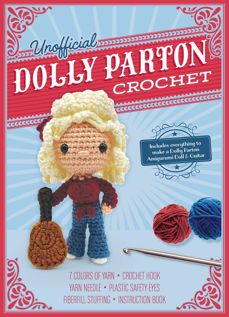 Unofficial Dolly Parton Book and Crochet Kit/Product Detail/Crafts & Handiwork