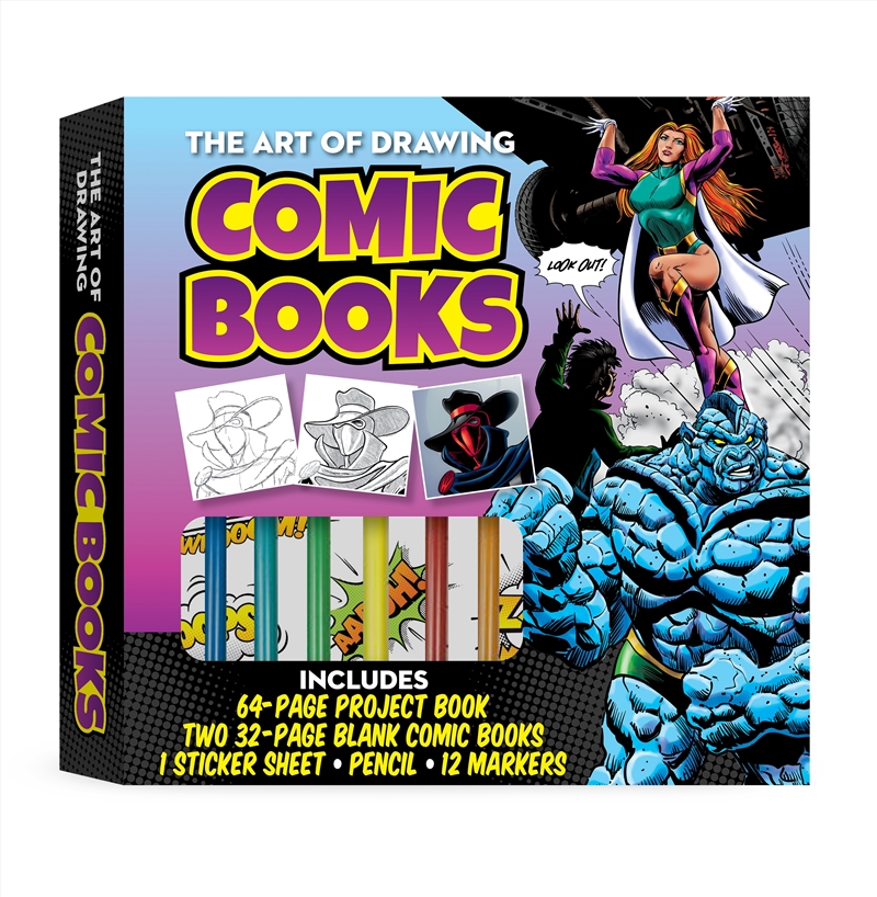 The Art of Drawing Comic Books Kit/Product Detail/Reading