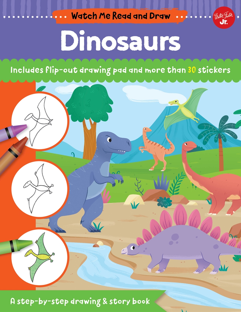 Dinosaurs (Watch Me Read and Draw)/Product Detail/Kids Activity Books