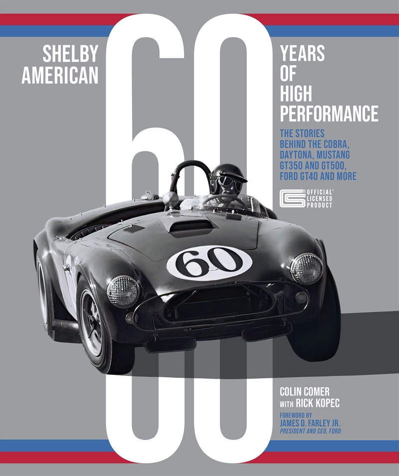 Shelby American 60 Years of High Performance/Product Detail/Transportation