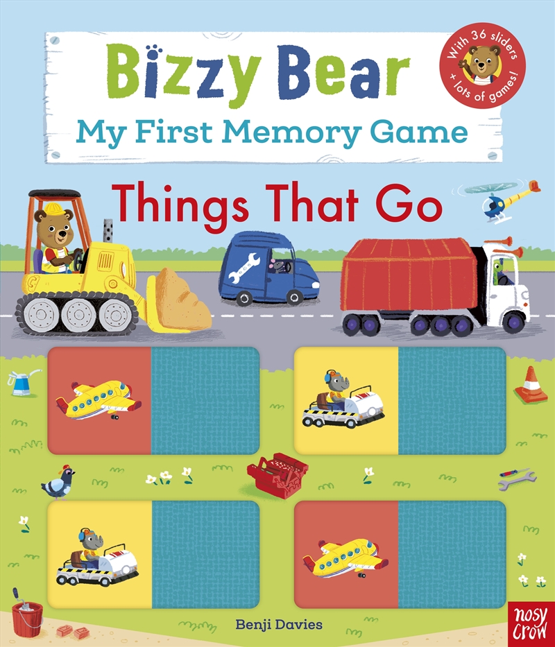 Things That Go: My First Memory Game Book (Bizzy Bear)/Product Detail/Early Childhood Fiction Books