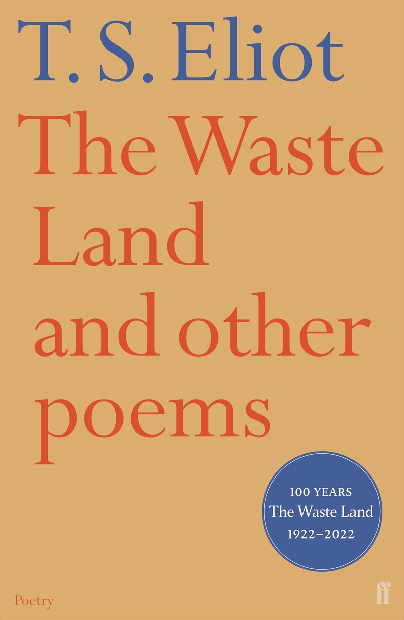 The Waste Land and Other Poems/Product Detail/Reading