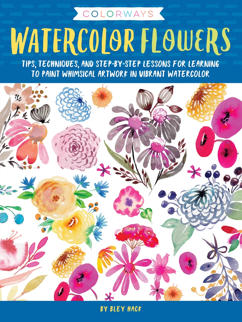 Watercolor Flowers (Colorways)/Product Detail/Reading