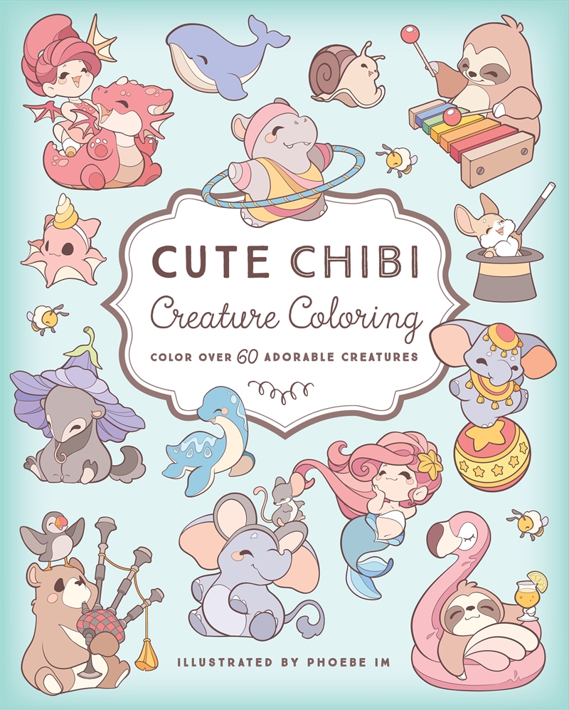 Cute Chibi Creature Coloring/Product Detail/Kids Colouring