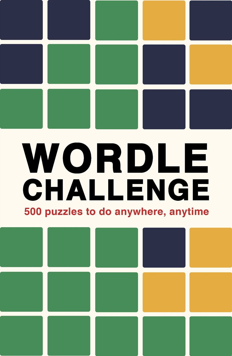 Wordle Challenge/Product Detail/Adults Activity Books