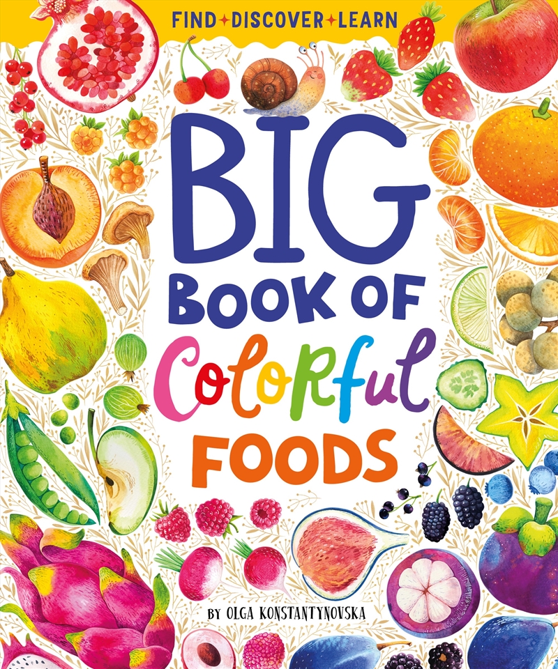 Big Book of Colorful Foods/Product Detail/Early Childhood Fiction Books