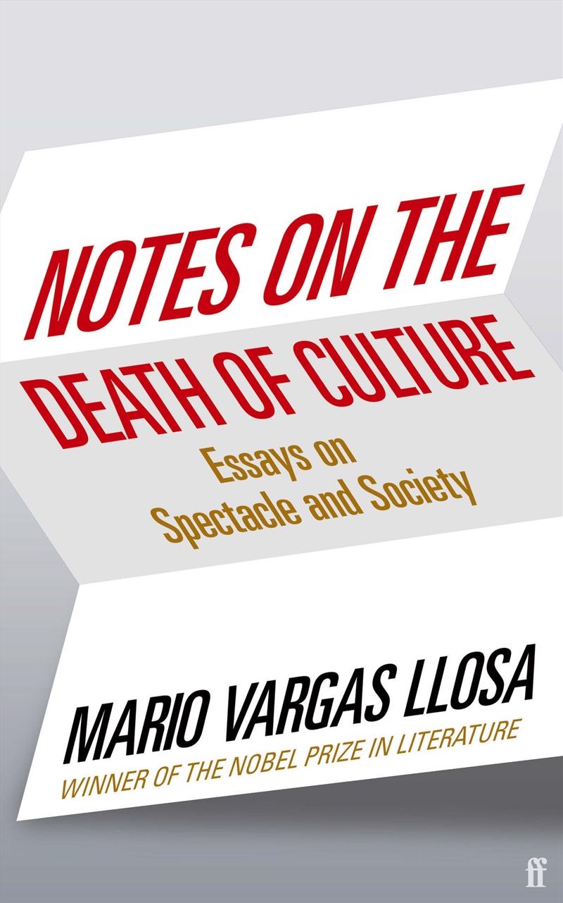 Notes on the Death of Culture/Product Detail/Literature & Poetry