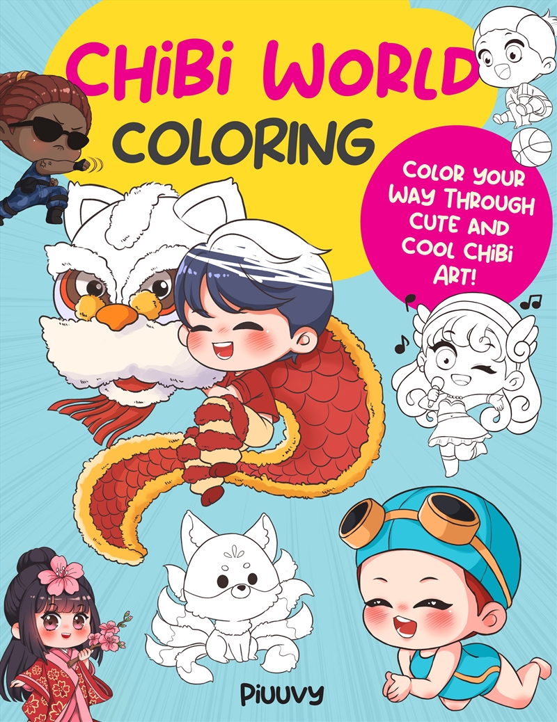 Chibi World Coloring/Product Detail/Kids Colouring