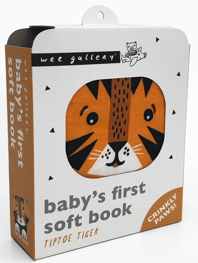 Tip Toe Tiger (Wee Gallery cloth book)/Product Detail/Early Childhood Fiction Books