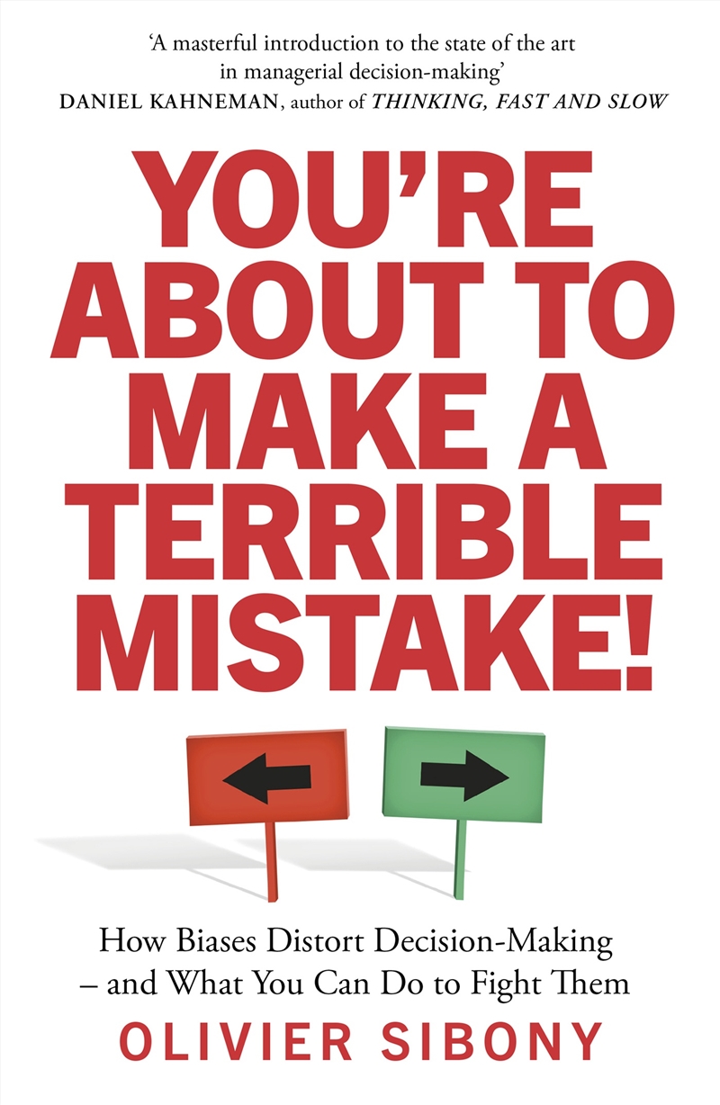 You're About to Make a Terrible Mistake!/Product Detail/Psychology