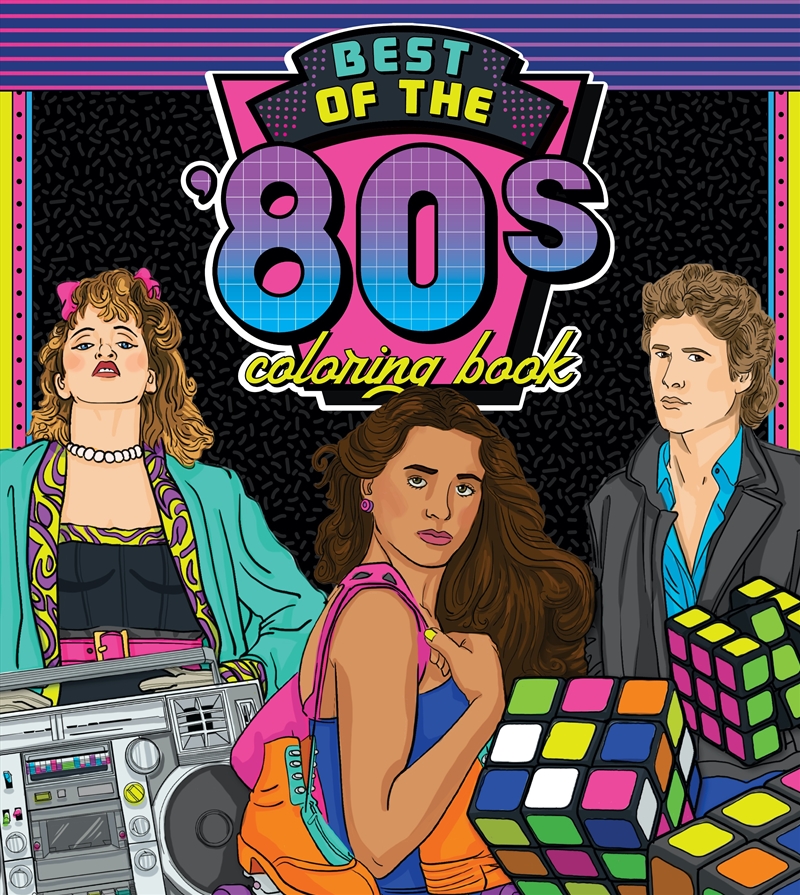 The Best of the 80s Coloring Book/Product Detail/Adults Colouring