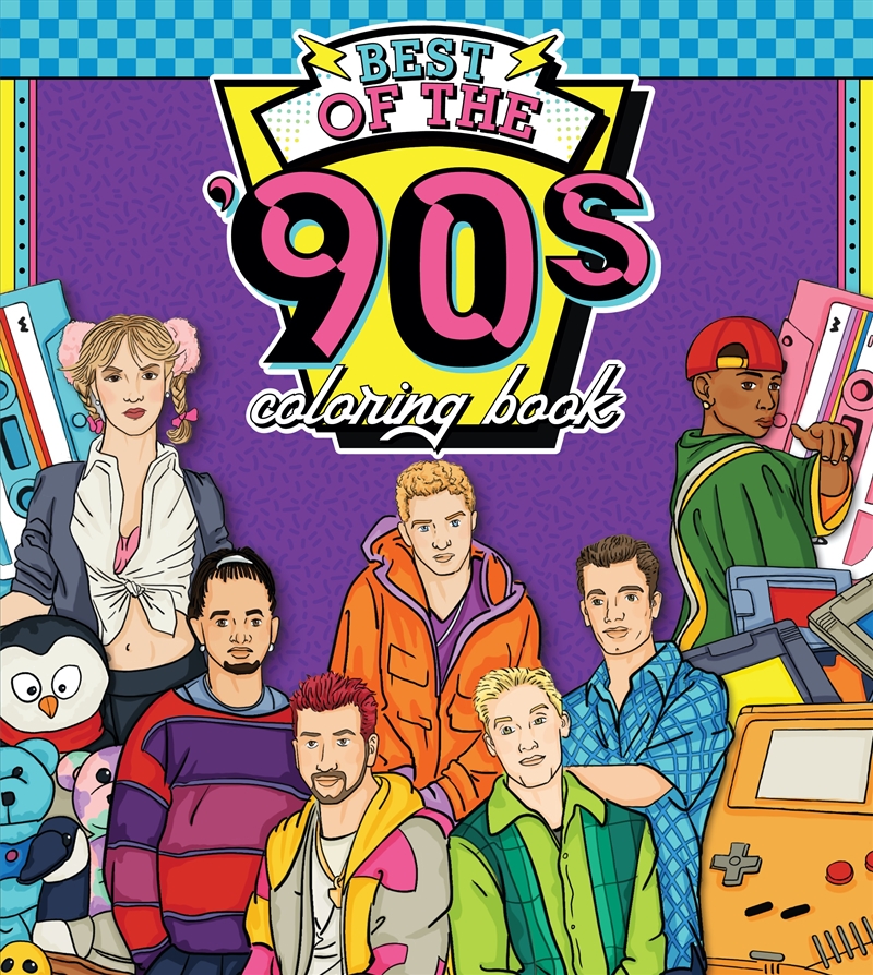 The Best of the '90s Coloring Book/Product Detail/Adults Colouring