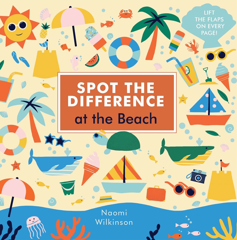 Spot the Difference: At the Beach/Product Detail/Early Childhood Fiction Books