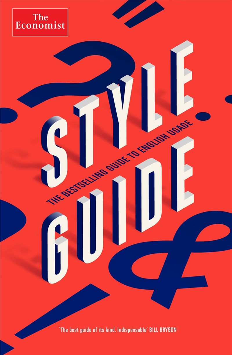 The Economist Style Guide/Product Detail/Language & Linguistics