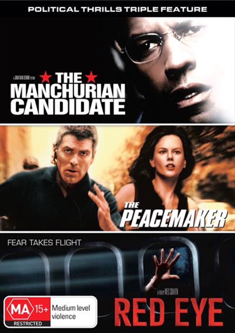 Manchurian Candidate / The Peacemaker / Red Eye  Political Thrills Triple Feature, The/Product Detail/Drama