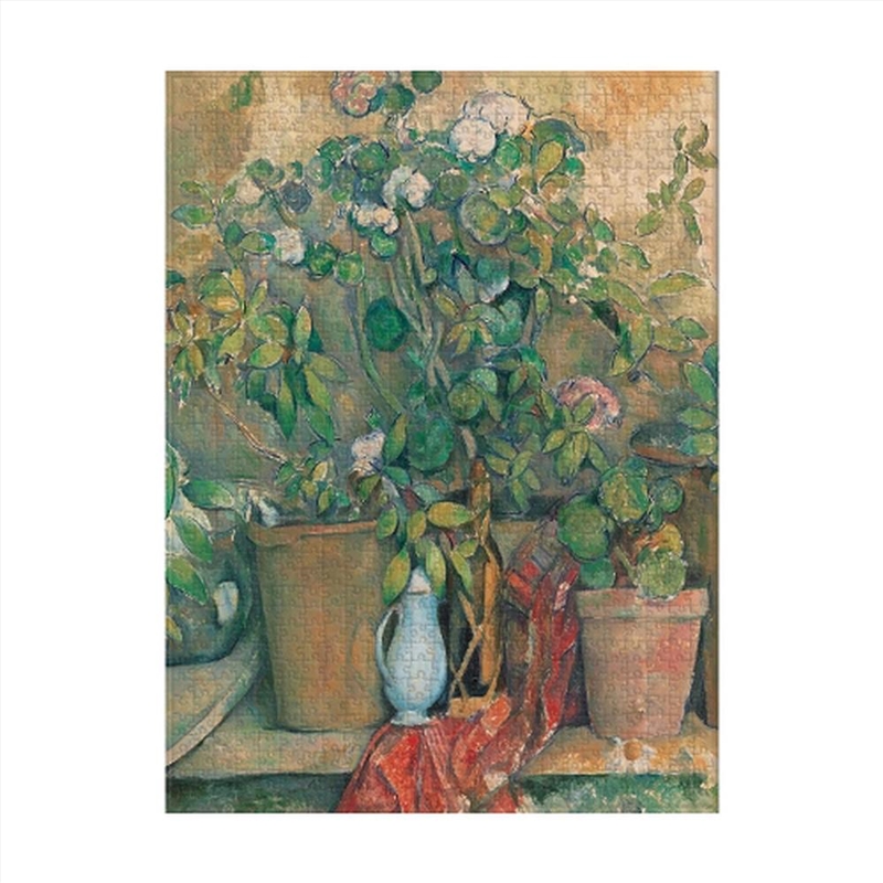 Cezanne s Terracotta Pots and Flowers 1000 Piece Jigsaw Puzzle/Product Detail/Jigsaw Puzzles